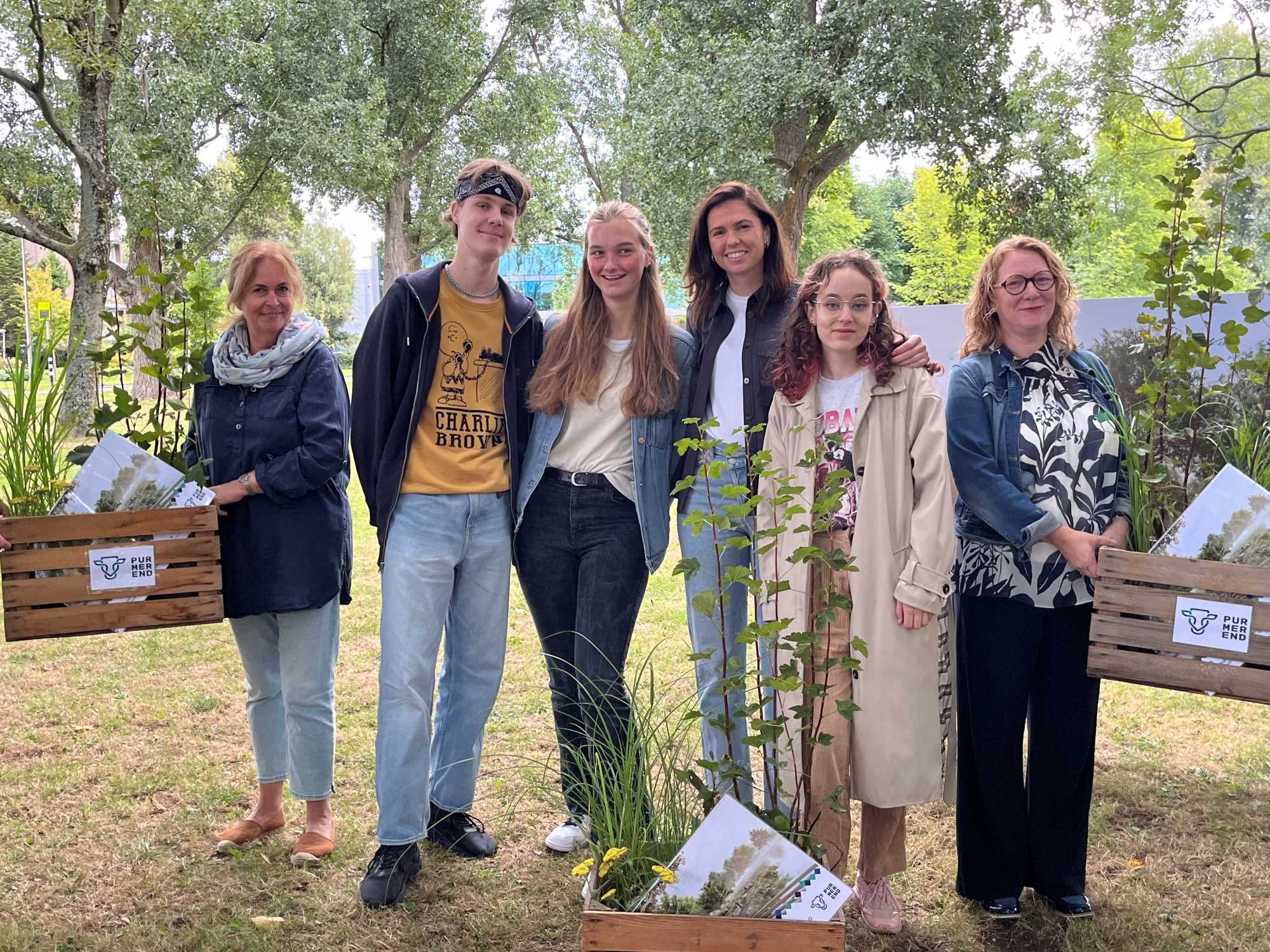 Leerlingen werken mee aan verbetering Kooimanpark