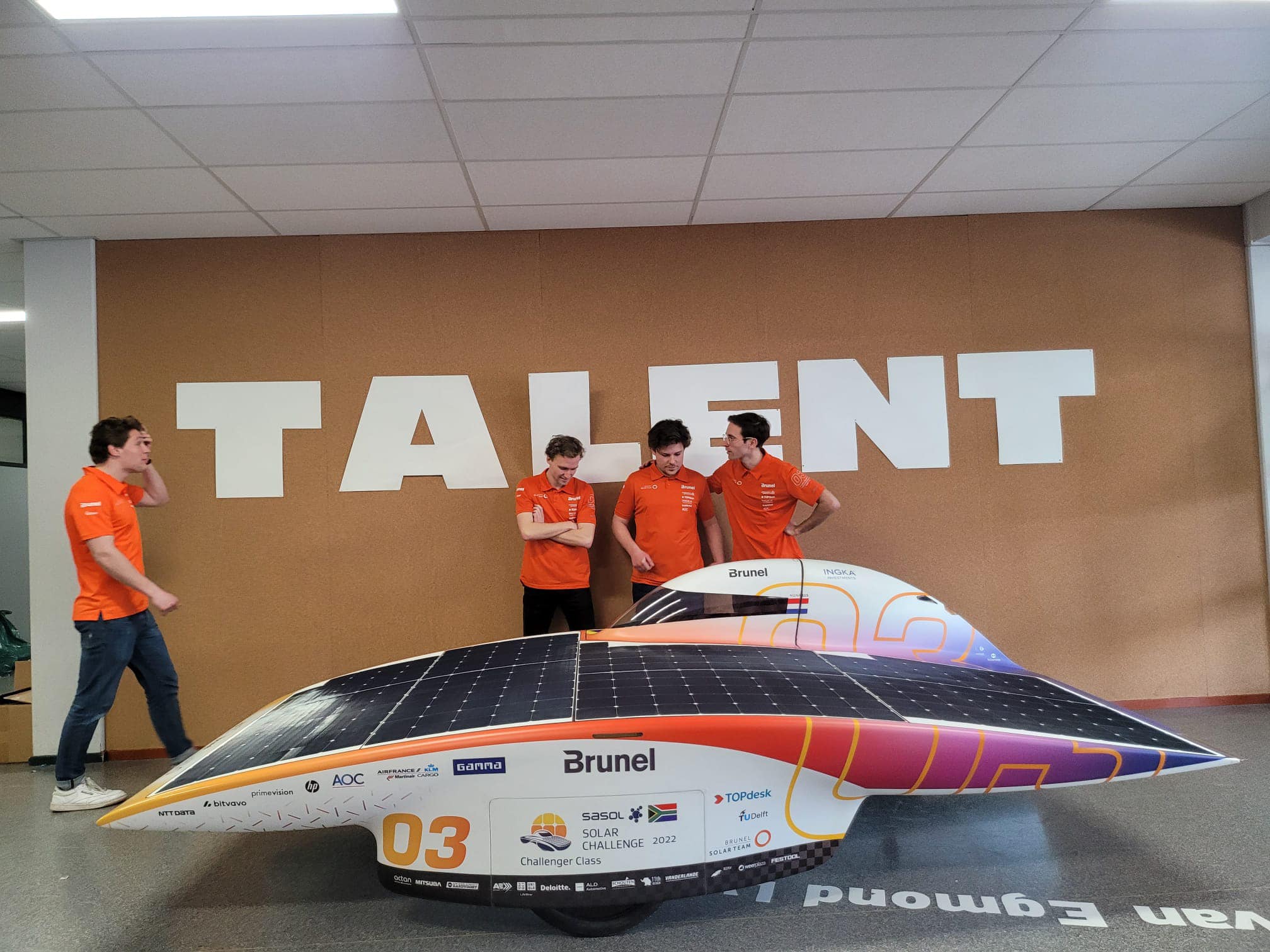 DAS: Het Brunel Solar Team van TU Delft